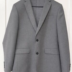 J. Ferrar Gray Slim Fit Suit Jacket 42R Men’s Blazer Business Formal